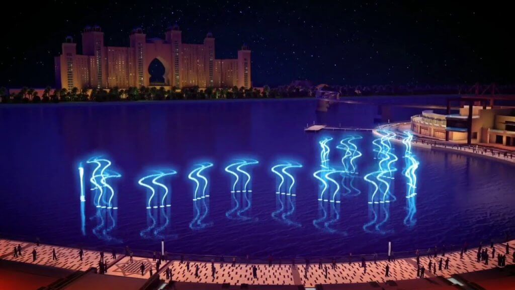 Palm Fountain: Launching of the Biggest Fountain 