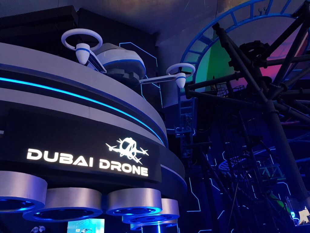 dubai drone vr park