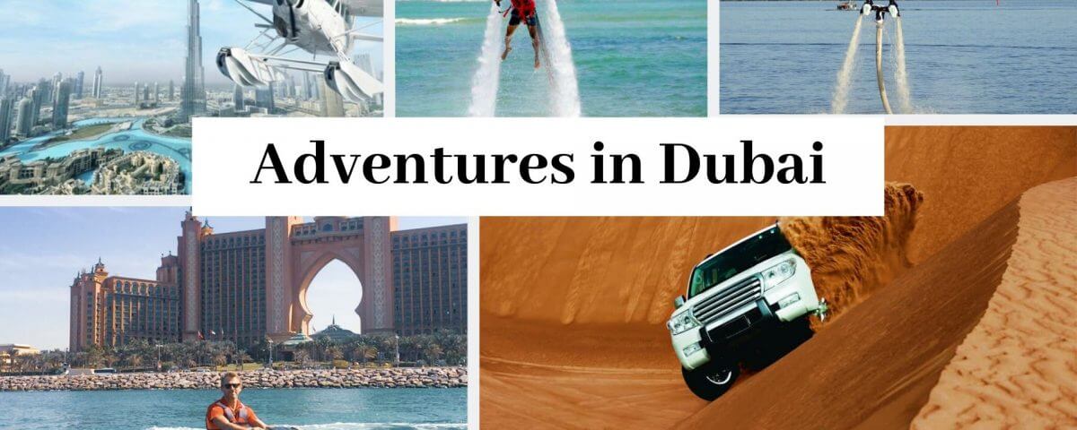 adventure activities to do in Dubai