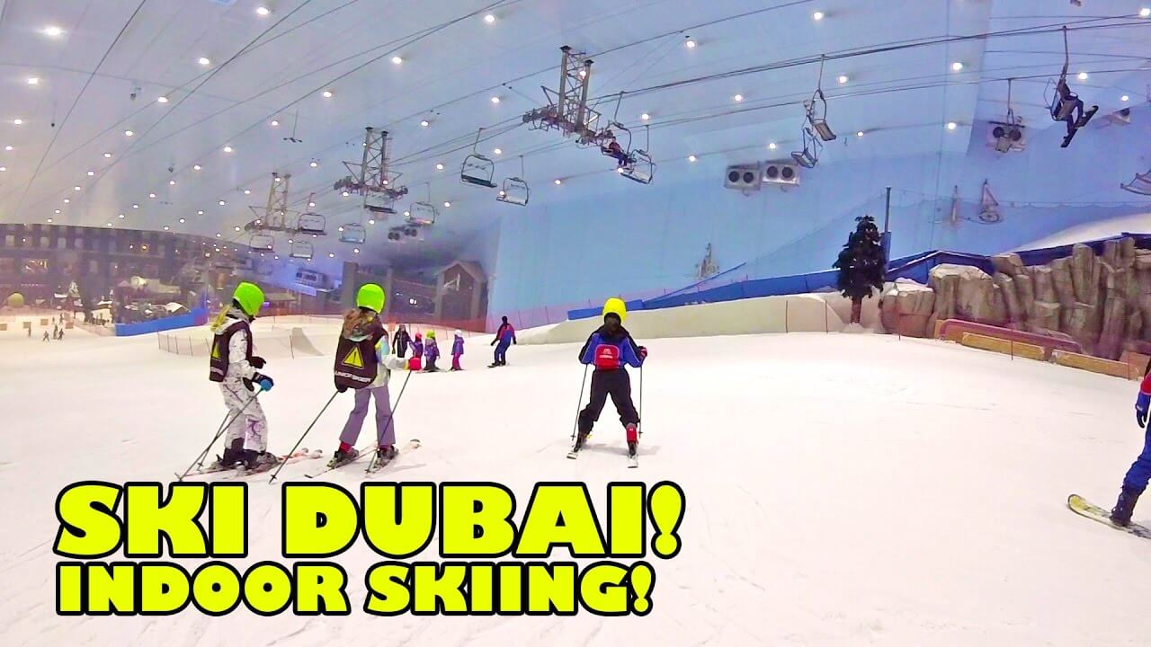 Skiing in Dubai